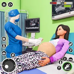 Взлом Pregnant Mom Simulator Games  [МОД Unlocked] - последняя версия apk на Андроид