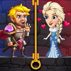 Скачать взломанную Mr. Knight: Pin Puzzles  [МОД Бесконечные монеты] - последняя версия apk на Андроид