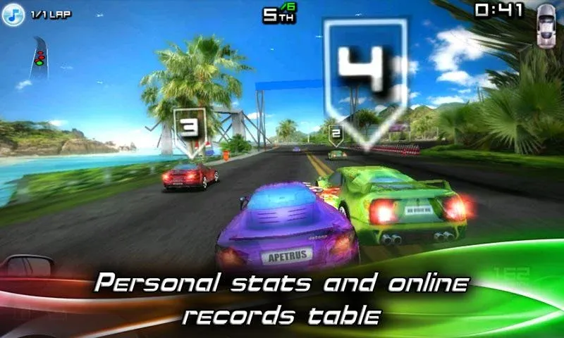 Race Illegal: High Speed 3D (Рейс Иллигал)  [МОД Бесконечные монеты] Screenshot 4