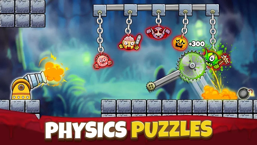 Crush the Monsters：Foul Puzzle  [МОД Много монет] Screenshot 2