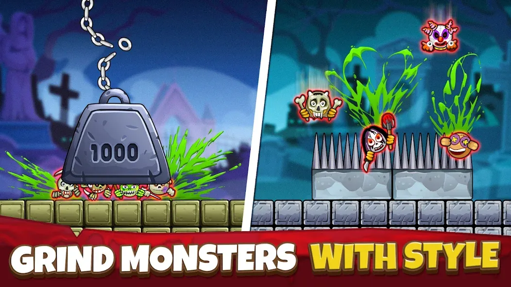 Crush the Monsters：Foul Puzzle  [МОД Много монет] Screenshot 5