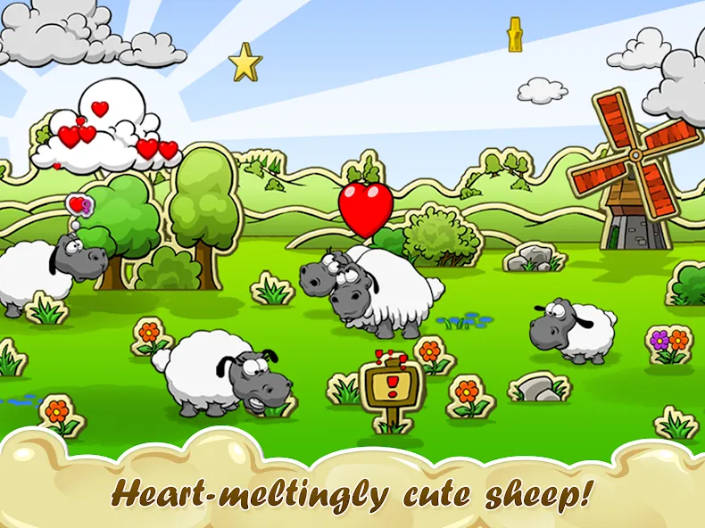 Clouds & Sheep  [МОД Много денег] Screenshot 1