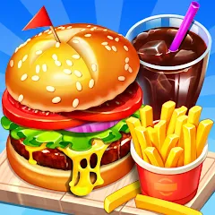 Взломанная Cooking Restaurant Food Games  [МОД Бесконечные деньги] - полная версия apk на Андроид