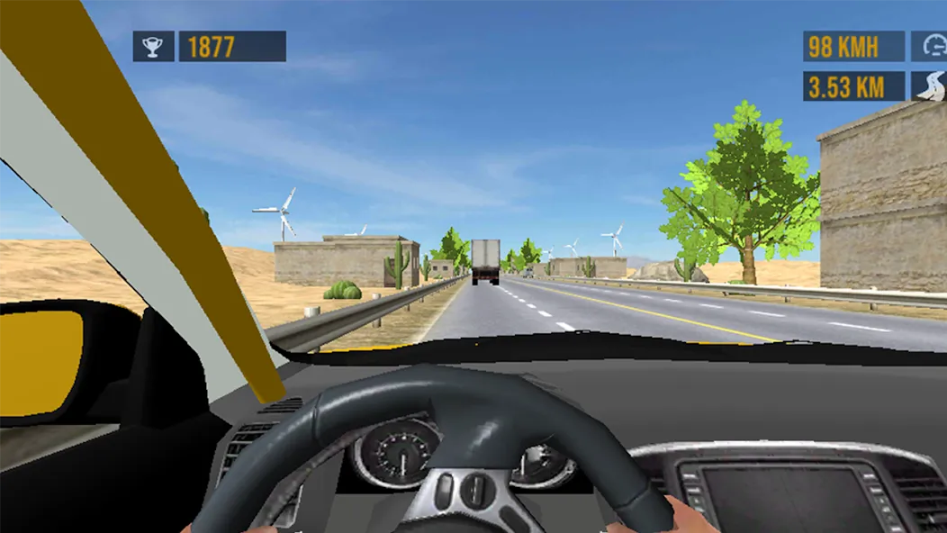 Highway Traffic Car Racer (Хайвей Трафик Кар Рейсер)  [МОД Много монет] Screenshot 4