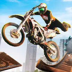 Взломанная Trial Mania: Dirt Bike Games (Трайал Мания)  [МОД Меню] - стабильная версия apk на Андроид