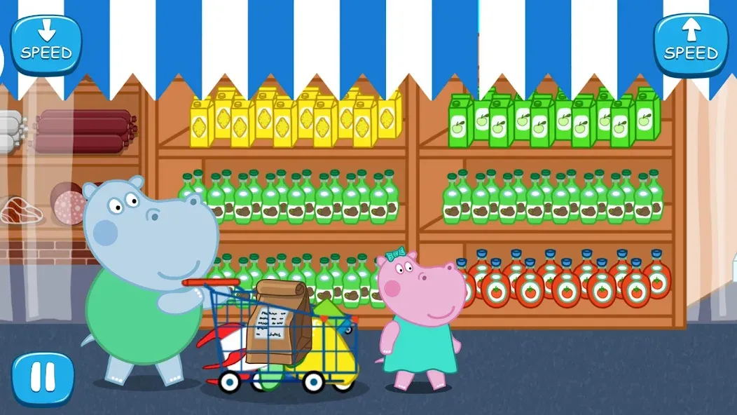 Kids Supermarket: Shopping  [МОД Много монет] Screenshot 5