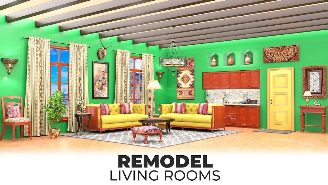 My Home Makeover: House Design  [МОД Бесконечные деньги] Screenshot 3