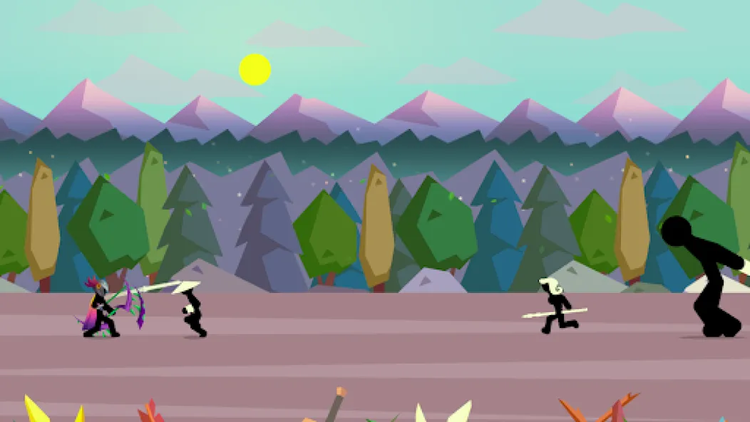 Stick Fight: Shadow Archer (Стк Файт)  [МОД Menu] Screenshot 4