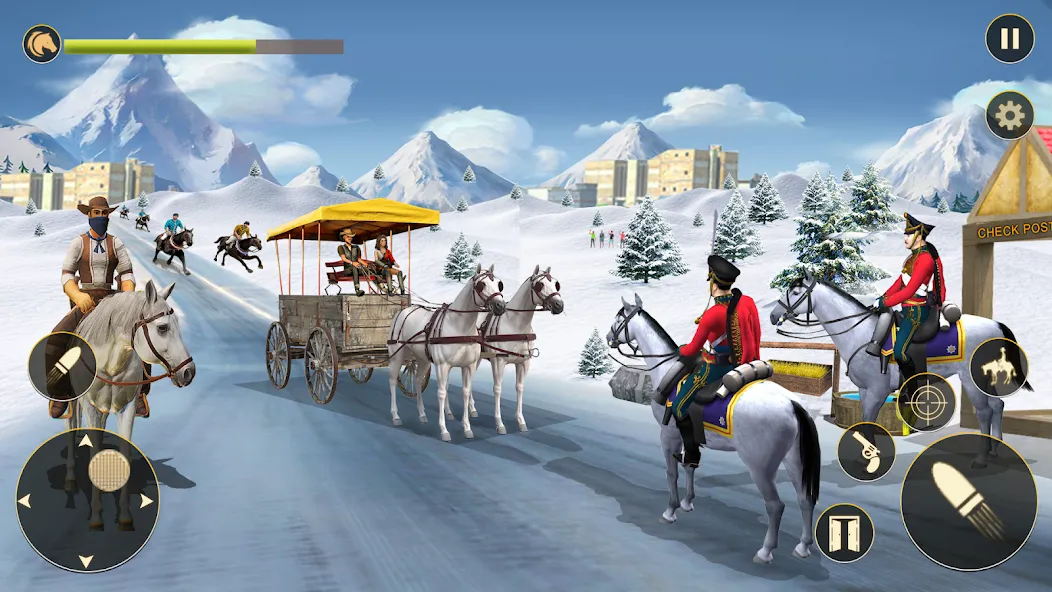 Horse Riding Rivals Horse Race (ХорсРайдинг Ривалс Лошадиные скачки)  [МОД Menu] Screenshot 4