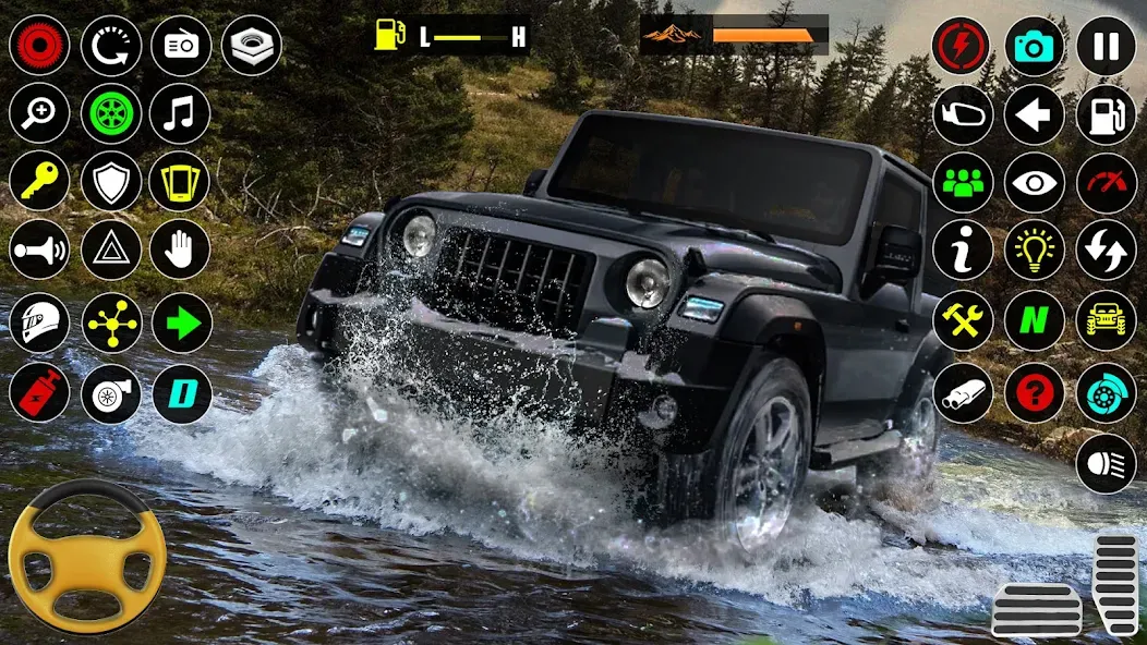 Offroad SUV: 4x4 Driving Game. (Оффроуд внедорожник)  [МОД Бесконечные монеты] Screenshot 1