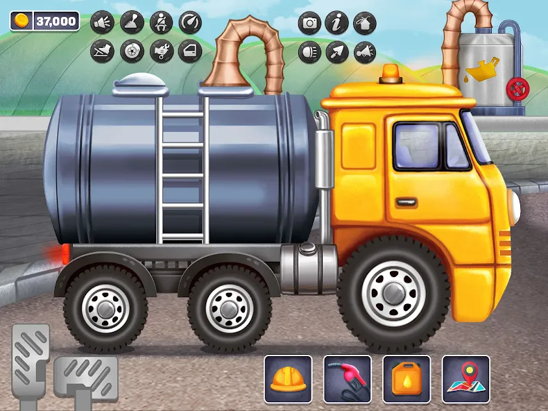 Oil Tanker Truck Games  [МОД Unlimited Money] Screenshot 5