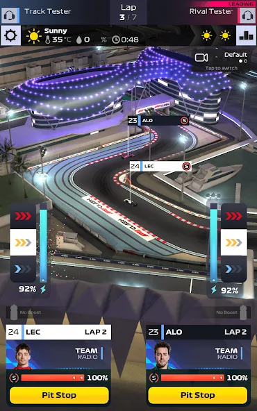 F1 Clash - Car Racing Manager (Ф1 Клаш)  [МОД Бесконечные деньги] Screenshot 2