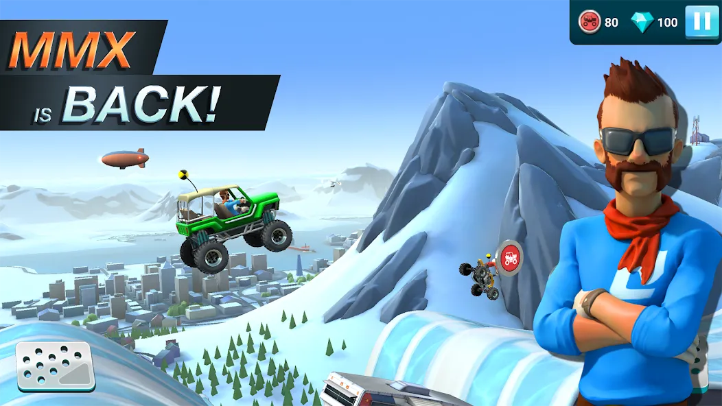 MMX Hill Dash 2 – Offroad Truc (ММХ Хилл Даш 2)  [МОД Mega Pack] Screenshot 1