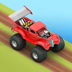 Взломанная MMX Hill Dash 2 – Offroad Truc (ММХ Хилл Даш 2)  [МОД Mega Pack] - полная версия apk на Андроид