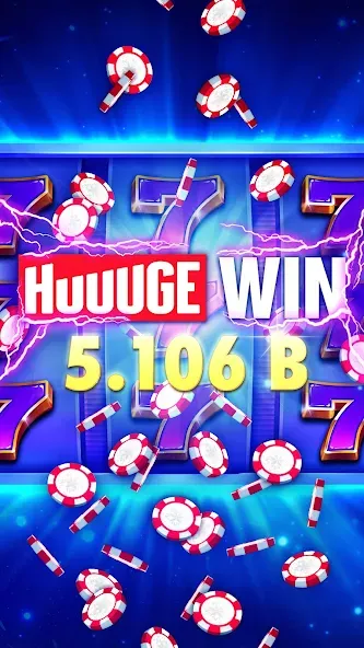 Huuuge Casino Slots Vegas 777 (Хьюдж Казино Слотс Вегас 777)  [МОД Mega Pack] Screenshot 5