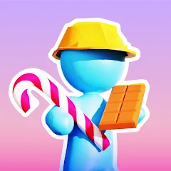 Скачать взлом Candy Factory (Кэнди Фактори)  [МОД Много денег] - стабильная версия apk на Андроид