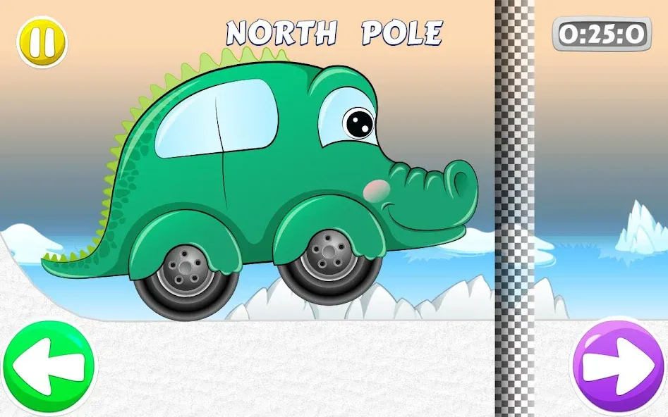 Racing car game for kids  [МОД Menu] Screenshot 4