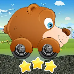 Взломанная Racing car game for kids  [МОД Menu] - полная версия apk на Андроид