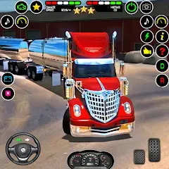 Взлом US Truck Driving Cargo Game 3D (Американский грузовик водителя)  [МОД Unlocked] - стабильная версия apk на Андроид