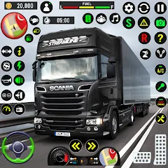 Взломанная Indian Truck Heavy Cargo Duty  [МОД Unlimited Money] - полная версия apk на Андроид