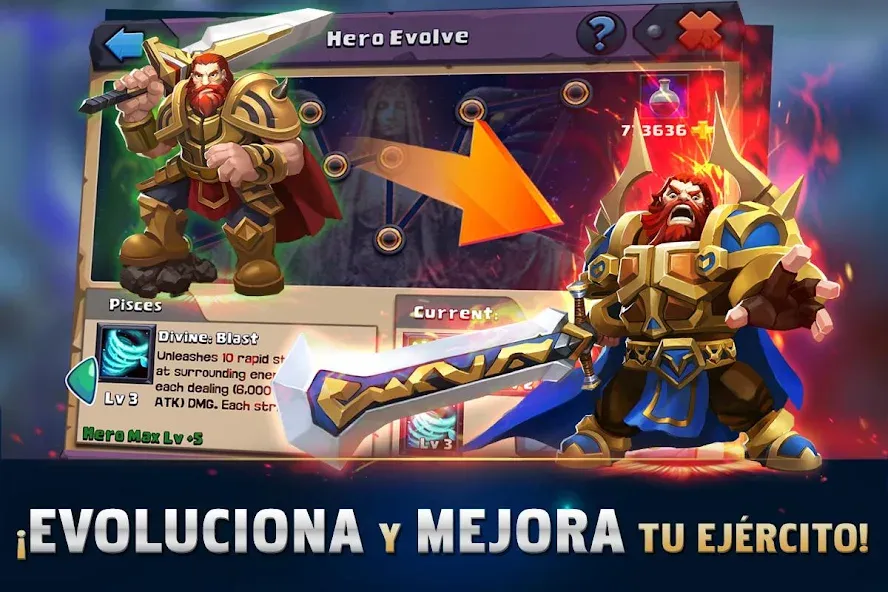 Clash of Lords 2: Español (Клэш оф Лордс 2)  [МОД Unlocked] Screenshot 3