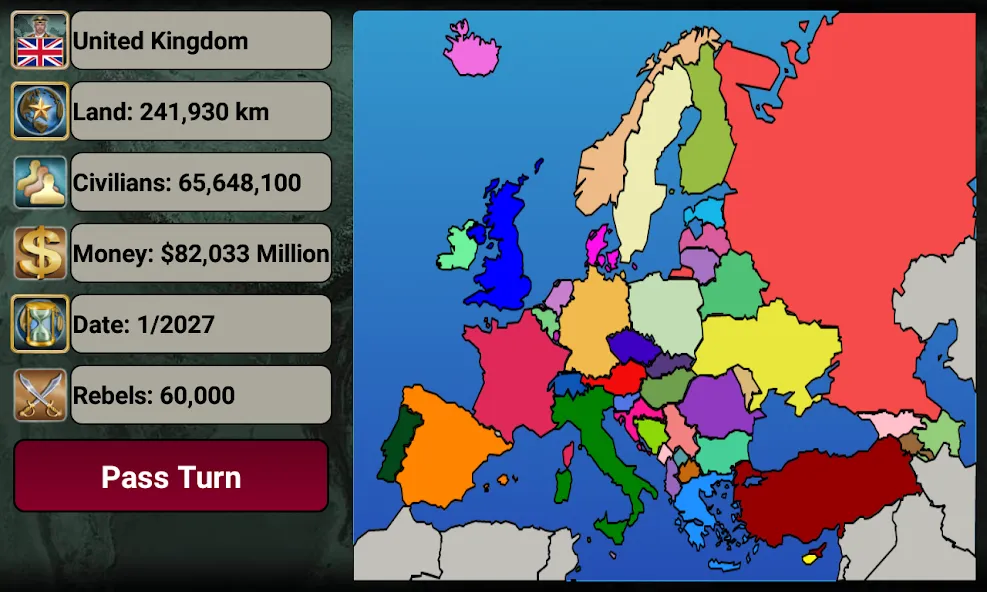 Europe Empire  [МОД Бесконечные монеты] Screenshot 2