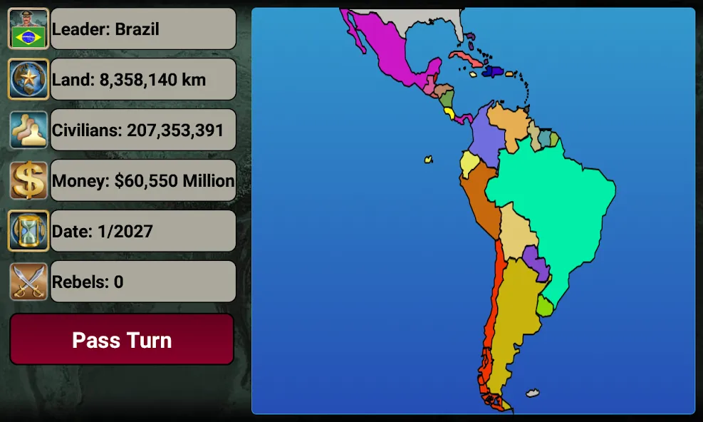 Latin America Empire  [МОД Unlocked] Screenshot 2