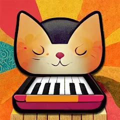 Взломанная Cat Piano Meow - Sounds & Game  [МОД Бесконечные деньги] - стабильная версия apk на Андроид