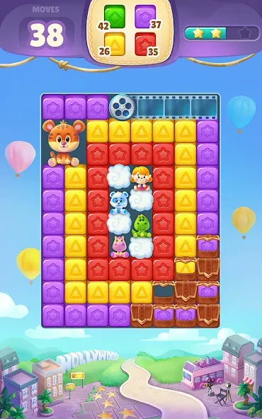 Cube Rush Adventure (Кьюб Раш Приключение)  [МОД Много денег] Screenshot 1