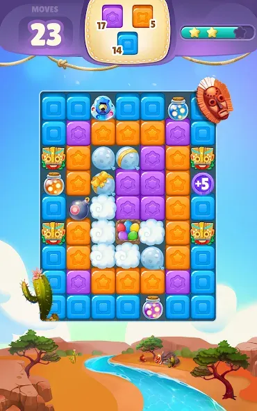 Cube Rush Adventure (Кьюб Раш Приключение)  [МОД Много денег] Screenshot 5