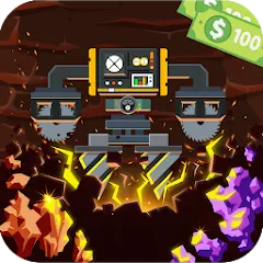 Взломанная Happy Digging: Idle Miner Tyco (Хэппи Диггинг)  [МОД Меню] - последняя версия apk на Андроид