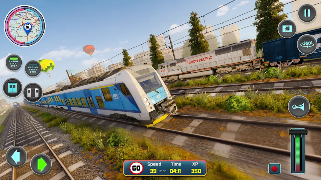 City Train Driver- Train Games  [МОД Бесконечные деньги] Screenshot 3