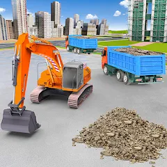 Взлом City Construction Simulator 3D  [МОД Много денег] - полная версия apk на Андроид