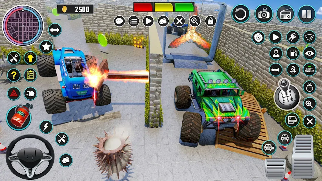 Monster Truck Maze Puzzle Game  [МОД Бесконечные монеты] Screenshot 4