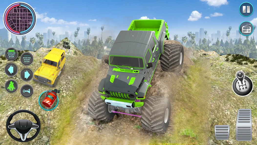 Monster Truck Off Road Racing  [МОД Меню] Screenshot 2