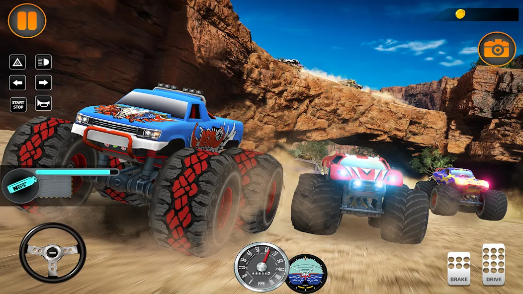 Monster Truck Off Road Racing  [МОД Меню] Screenshot 4