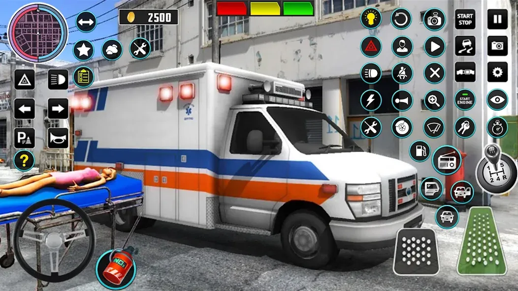 Heli Ambulance Simulator Game  [МОД Unlocked] Screenshot 3