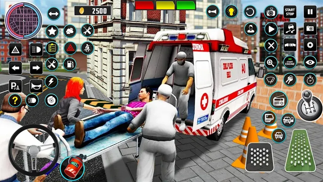 Heli Ambulance Simulator Game  [МОД Unlocked] Screenshot 5