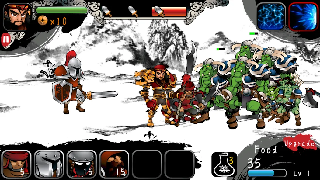 Three Kingdoms Defense (Три Королевства Защита)  [МОД Меню] Screenshot 3