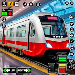 Скачать взлом City Train Games Driver Sim 3D  [МОД Много монет] - стабильная версия apk на Андроид