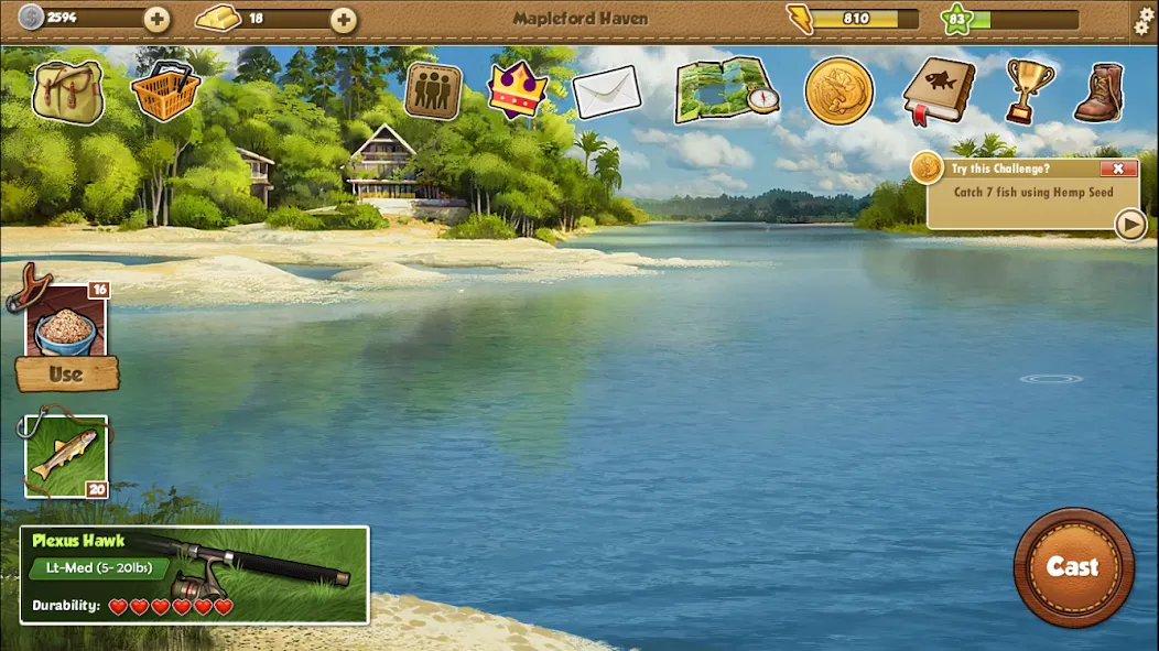 Fishing World (Фишинг Ворлд)  [МОД Unlimited Money] Screenshot 5