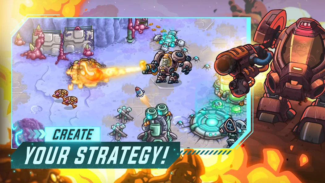 Iron Marines Offline Strategy  [МОД Menu] Screenshot 2