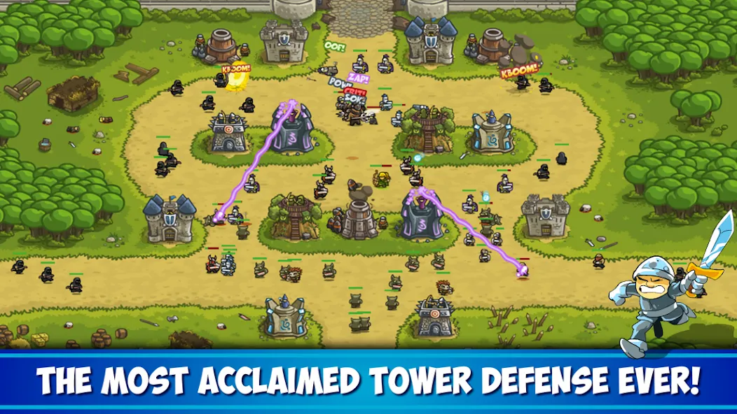 Kingdom Rush Tower Defense TD (Кингдом Раш)  [МОД Menu] Screenshot 1