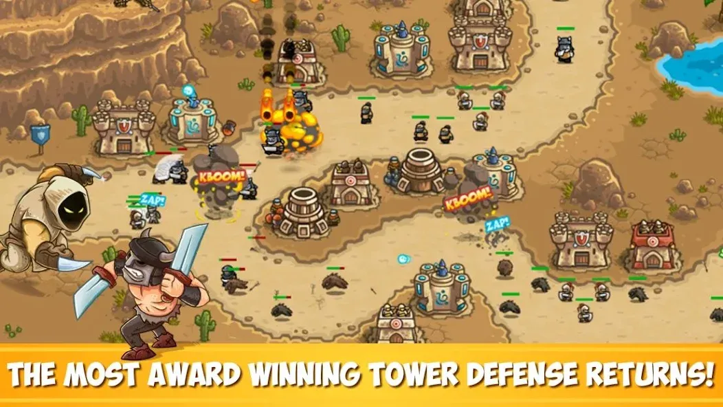 Kingdom Rush Frontiers TD (Кингдом Раш Фронтис ТД)  [МОД Много монет] Screenshot 1