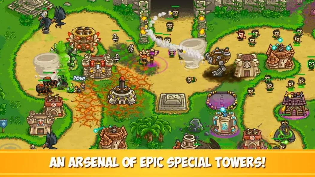 Kingdom Rush Frontiers TD (Кингдом Раш Фронтис ТД)  [МОД Много монет] Screenshot 4