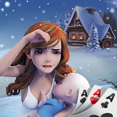 Скачать взломанную Solitaire Home Design (Солитер Хоум Дизайн)  [МОД Unlocked] - последняя версия apk на Андроид