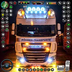 Взломанная US Truck City Transport Sim 3d  [МОД Бесконечные деньги] - стабильная версия apk на Андроид