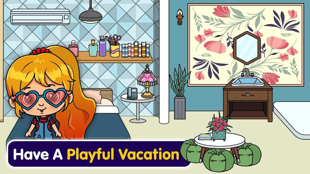 Tizi Town - My Hotel Games  [МОД Mega Pack] Screenshot 3