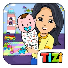 Скачать взломанную My Tizi Town Daycare Baby Game  [МОД Unlocked] - полная версия apk на Андроид