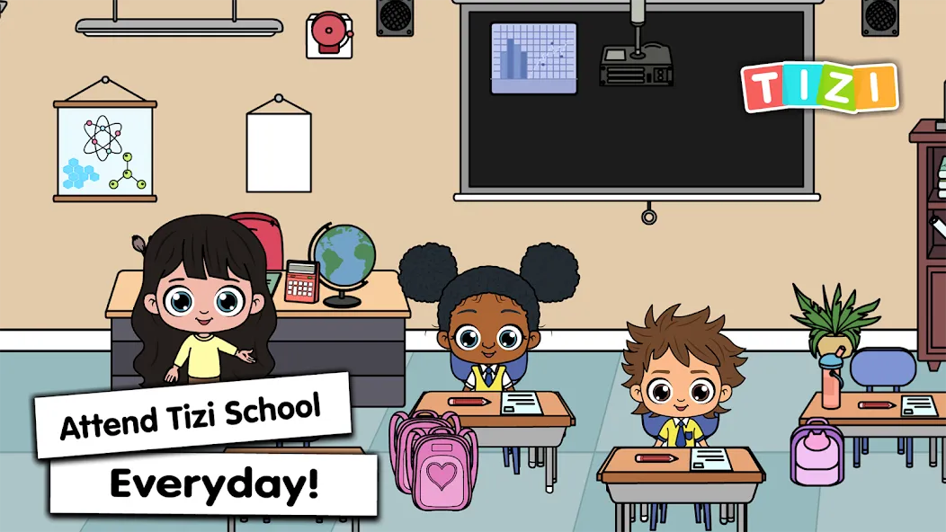 Tizi Town - My School Games  [МОД Unlimited Money] Screenshot 2